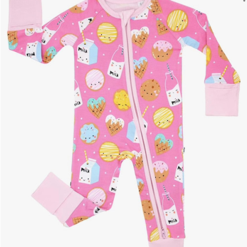 Little Sleepies Pajamas for Baby Boys & Girls, Viscose from Bamboo Baby Pajamas, Preemie & Newborn Sleepers, 2-Way Zipper PJs