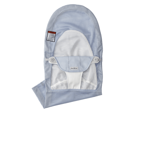 Extra Fabric Seat for Bouncer Balance Soft: Sky Blue/White - Mesh