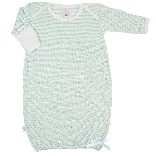 Solid Color Overlap Shoulder Gown with Pima Trim