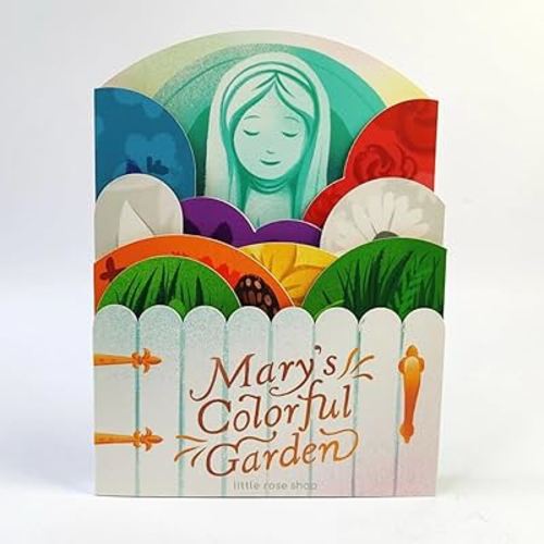 Mary’s Colorful Garden: Catholic Board Book for Toddlers | Learn Colors Through Mary’s Garden | Faith-Based Christian Baby Book