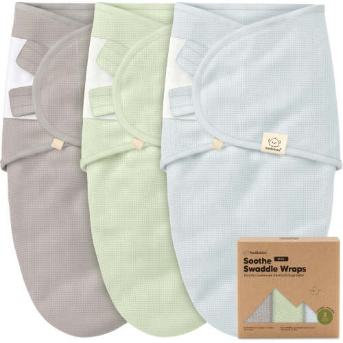 3-Pack Soothe (Wren) Swaddle Wraps