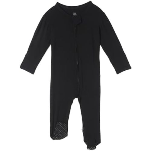 DEFAHN Rayon Made from Bamboo Baby Footie Pajamas 2 Way Zipper Baby Boy Long Sleeve Sleepers Jumpsuit Pjs 0-3-6-9-18-24 Month