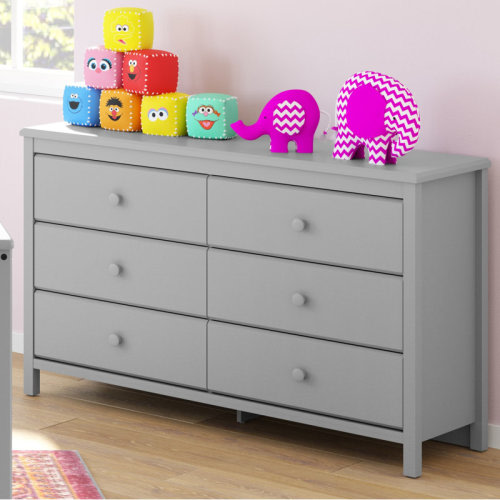 Storkcraft Alpine 6 Drawer Double Dresser & Reviews | Wayfair
