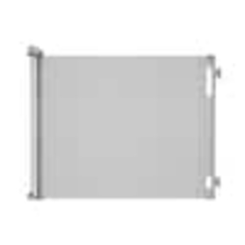 Perma Child Safety 71 in. W x 33 in. H Indoor/Outdoor Retractable Baby Gate Grey 3119