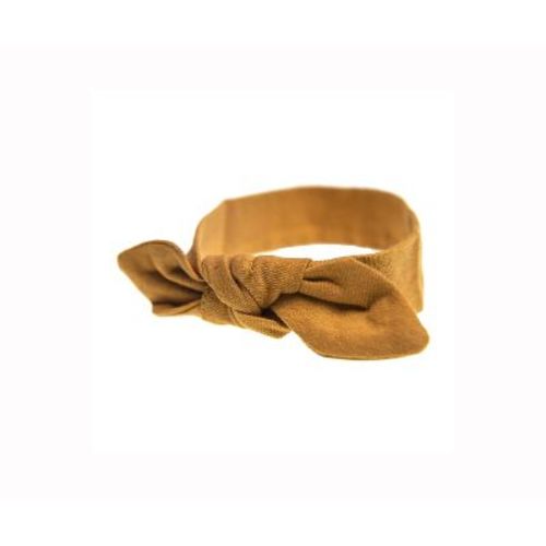 embe Newborn Bow Headband, One-Size, Sand Tan