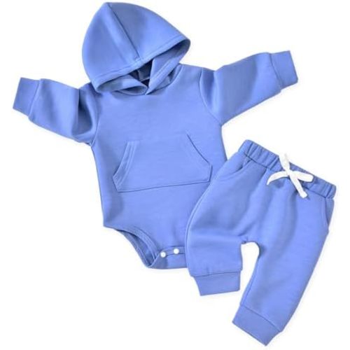 Aalizzwell Infant Baby Winter Hoodie Outfit