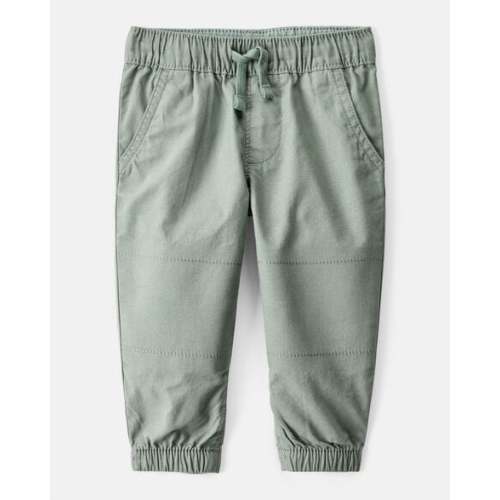 Baby Boy Cotton Pull-On Fashion Pants - Green - Carter's | Carter's