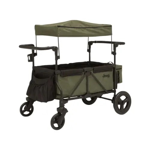 Wrangler Deluxe Stroller Wagon with Cooler Bag