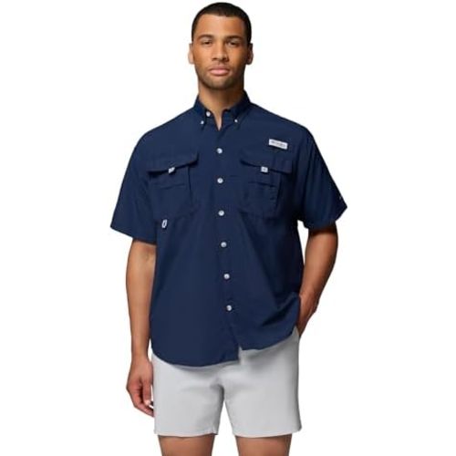 Columbia Men's PFG Bahama II Short Sleeve Fishing Shirt
