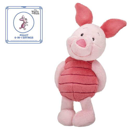 Winnie the Pooh Piglet Stuffed Animal & Sound | Build-A-Bear®