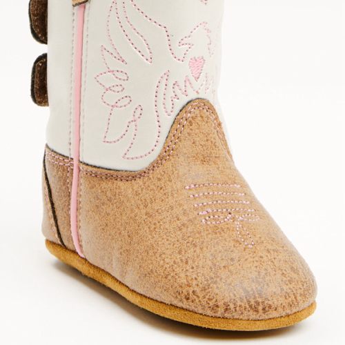 Boot Barn Infant Girls' Skyler Poppet Booties - Round Toe