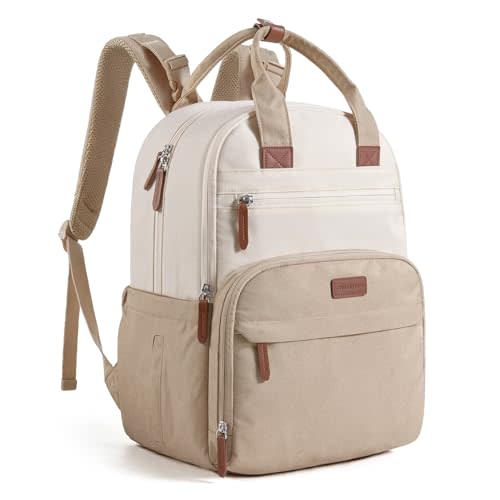 mommore Diaper Bag Backpack Multi-pocket Baby Bag with Changing Pad | Travel Essentials for Mom & Dad, Insulated Pockets & Stroller Straps, Newborn Maternity Bag & Registry Must-Haves