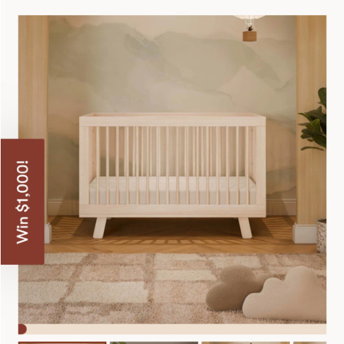 Hudson 3-in-1 Convertible Crib - Converts To Toddler Bed | babyletto – Babyletto