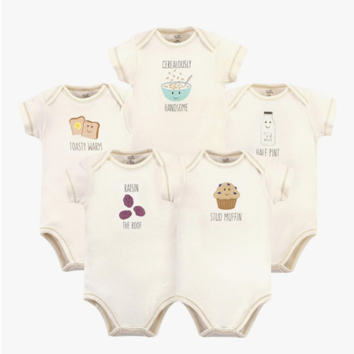 Touched by Nature Unisex Baby Organic Cotton Bodysuits