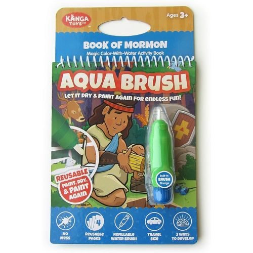 Water Reveal Coloring Scripture Book for Kids Ages 3+. Book of Mormon Stories: Preschool, Elementary, Primary, Christian, Religion