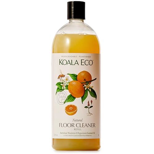 Koala Eco Floor Cleaner - with Australian Mandarin and Peppermint Essential Oil - 34oz