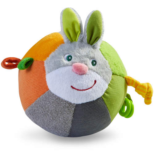 Soft Bunny Ball with Rattling Effects– HABA USA