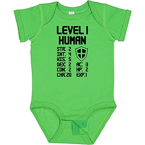 inktastic Level 1 Human Baby Bodysuit