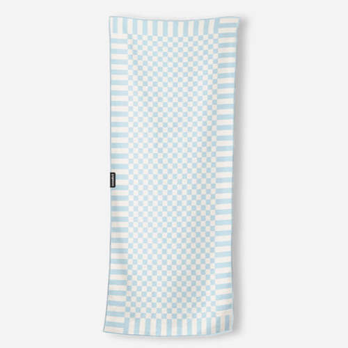 Original Towel: Checked Out Pale Blue Sky