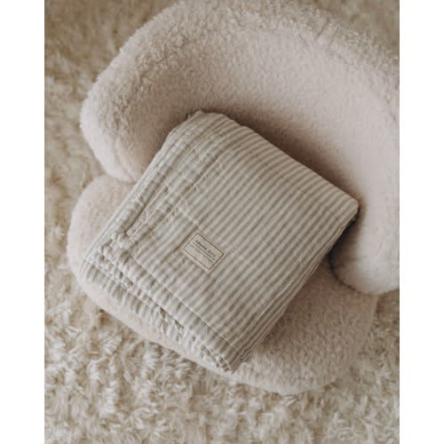 Linen Baby Blanket