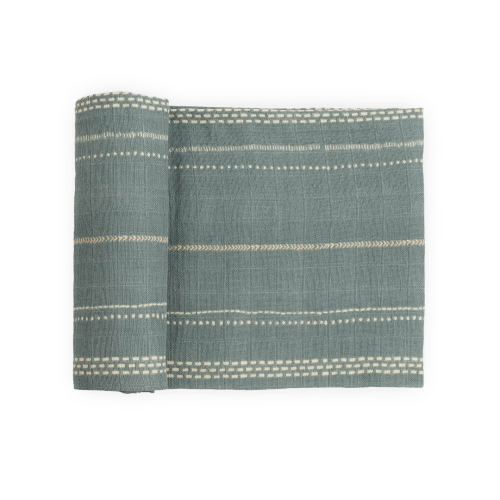 Organic Cotton Muslin Swaddle Blanket - Stillwater Stitch
