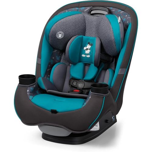 Disney Baby Grow and Go All-in-One Convertible Car Seat, Infant to Toddler Carseat, Mickey Sprinkle