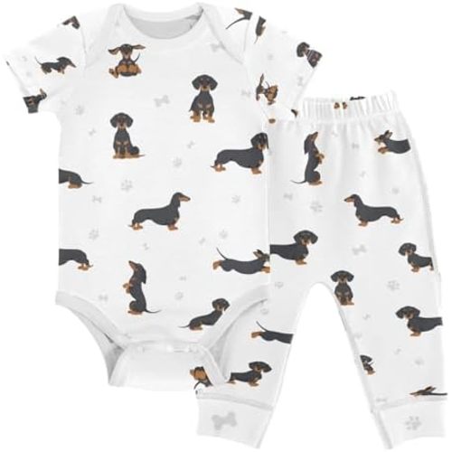 Baby Clothes Set Infant Bodysuits Pants Sets 0-24M For Boys Girls