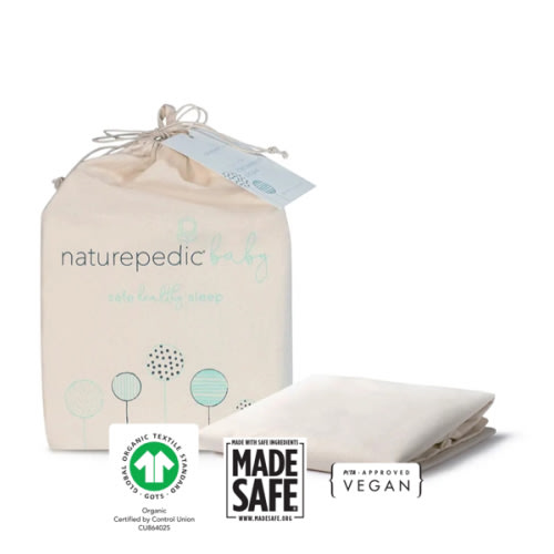 Waterproof Organic Crib Mattress Protector Pad