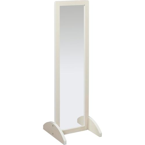 ECR4Kids Single-Sided Bi-Directional Mirror, Kids Furniture, White Wash