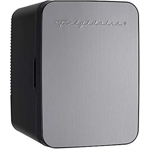 Frigidaire Portable 10L, 15-can Mini Fridge Brushed Stainless Rugged Refrigerator, EFMIS188-SS