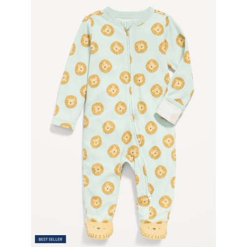 2-Way-Zip Sleep & Play Footed One-Piece for Baby
