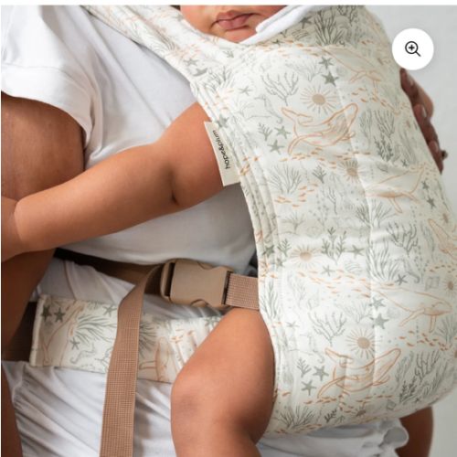 Cove Lark Baby Carrier - Soft Blue Soft Structured Carrier | hope&plum