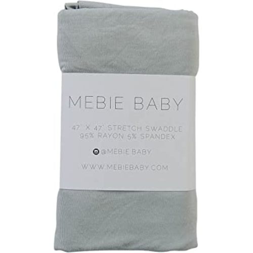 Amazon.com: Mebie Baby Sage Stretch Swaddle, Modern and Neutral Swaddle Blanket for Baby Girl or Boy, Soft Baby Blankets, Newborn Swaddle Blanket, 0-3 Month, Comfy Wrap, Baby Essentials & Gifts : Baby