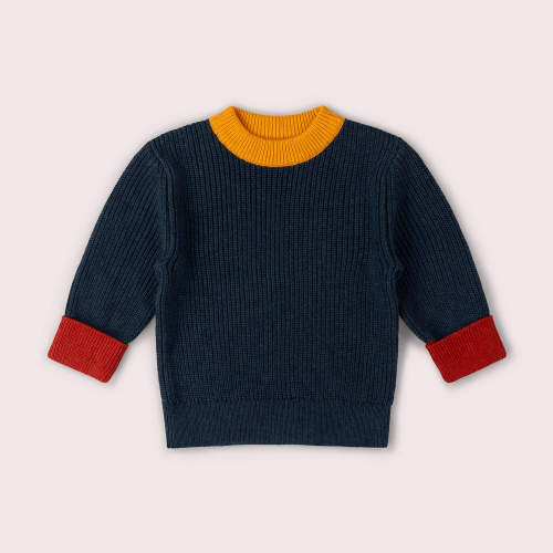 Midnight Snuggly Knitted Jumper – Little Green Radicals