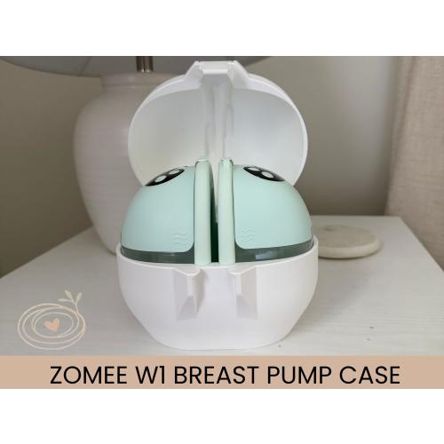 Breast Pump Case: ZOMEE MOTHER'S NATURE W1 - 3D Printed Hands Free Pump Carrying Case