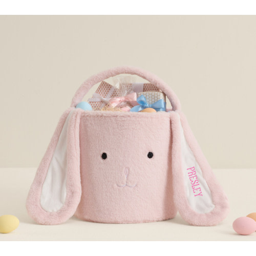 Fur Bunny Jumbo Easter Bucket