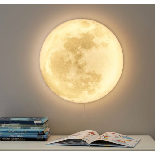 Lit Acrylic Moon