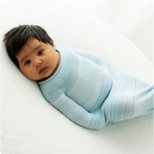 Blue Swaddle Sleep Sack - Small ( 6-12 pounds)