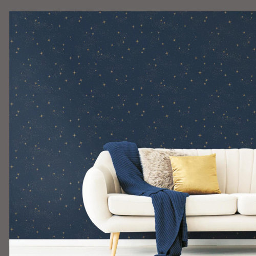 Isabelle & Max™ Rebecca Upon a Star 16.5' L x 20.5" W Peel and Stick Wallpaper Roll & Reviews | Wayfair