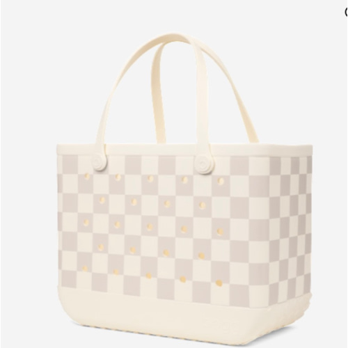 Original Bogg Bag - Checkered Coconut/Mushroom – BOGG BAG
