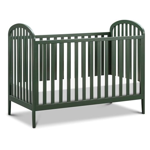 daVinci Beau 3-in-1 Baby Crib Convertible to Toddler Bed, Daybed - Durable & Easy to Assemble - GREENGUARD Gold Certified - 4 Adjustable Mattress Heights, Conversion Kit Sold Separately - Forest Green