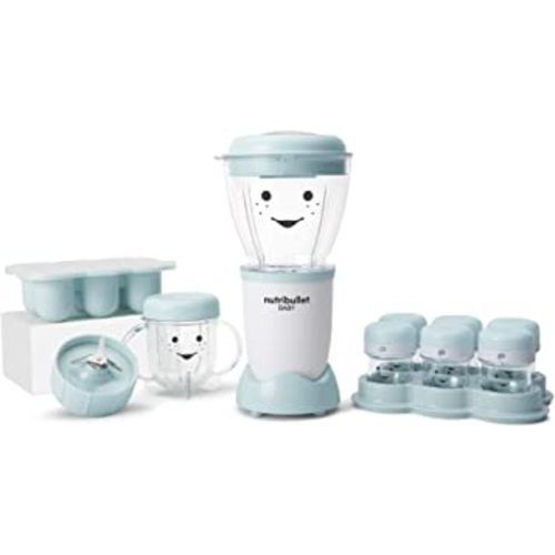 NutriBullet NBY-50100 Baby, 32-oz, Blue (Renewed)
