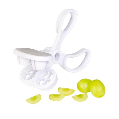 Ubbi 2pc Grape Cutter - White
