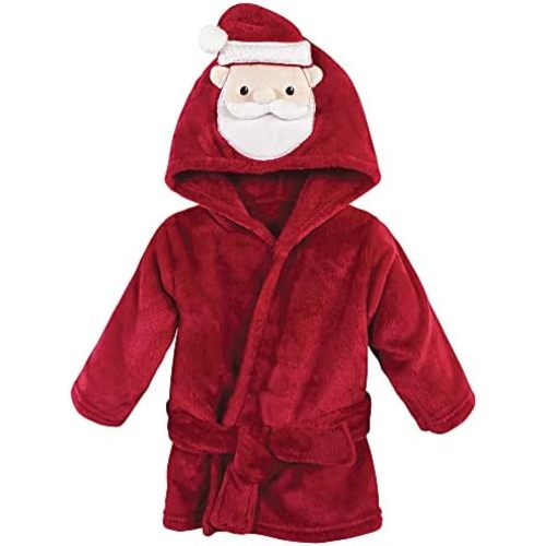 Hudson Baby Unisex Baby Plush Animal Face Bathrobe