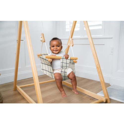 Spruce - Baby and Toddler Foldable Swing Set with Stand