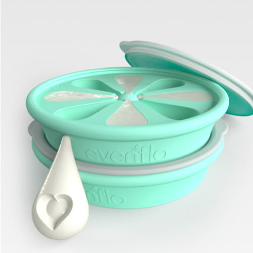 Silicone Breastmilk Storage Freezer Tray 2pk – Evenflo Feeding