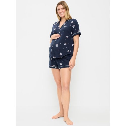 Maternity Classic Pajama Short Set