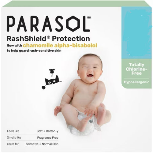 Parasol Chlorine-Free Diapers with RashShield Protection