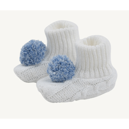 Bryer Bootie - Buckhead Blue/White