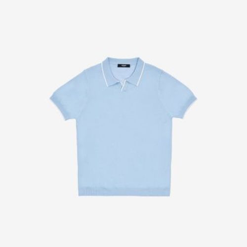 X RAY Toddler Boy's Johnny Collar Sweater Polo Shirt in BABY BLUE Size 3T